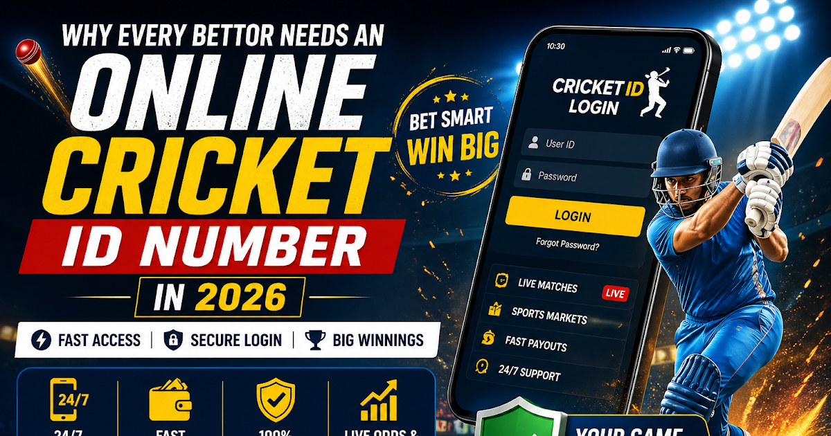 Why Every Bettor Needs an Online Cricket ID Number in 2026