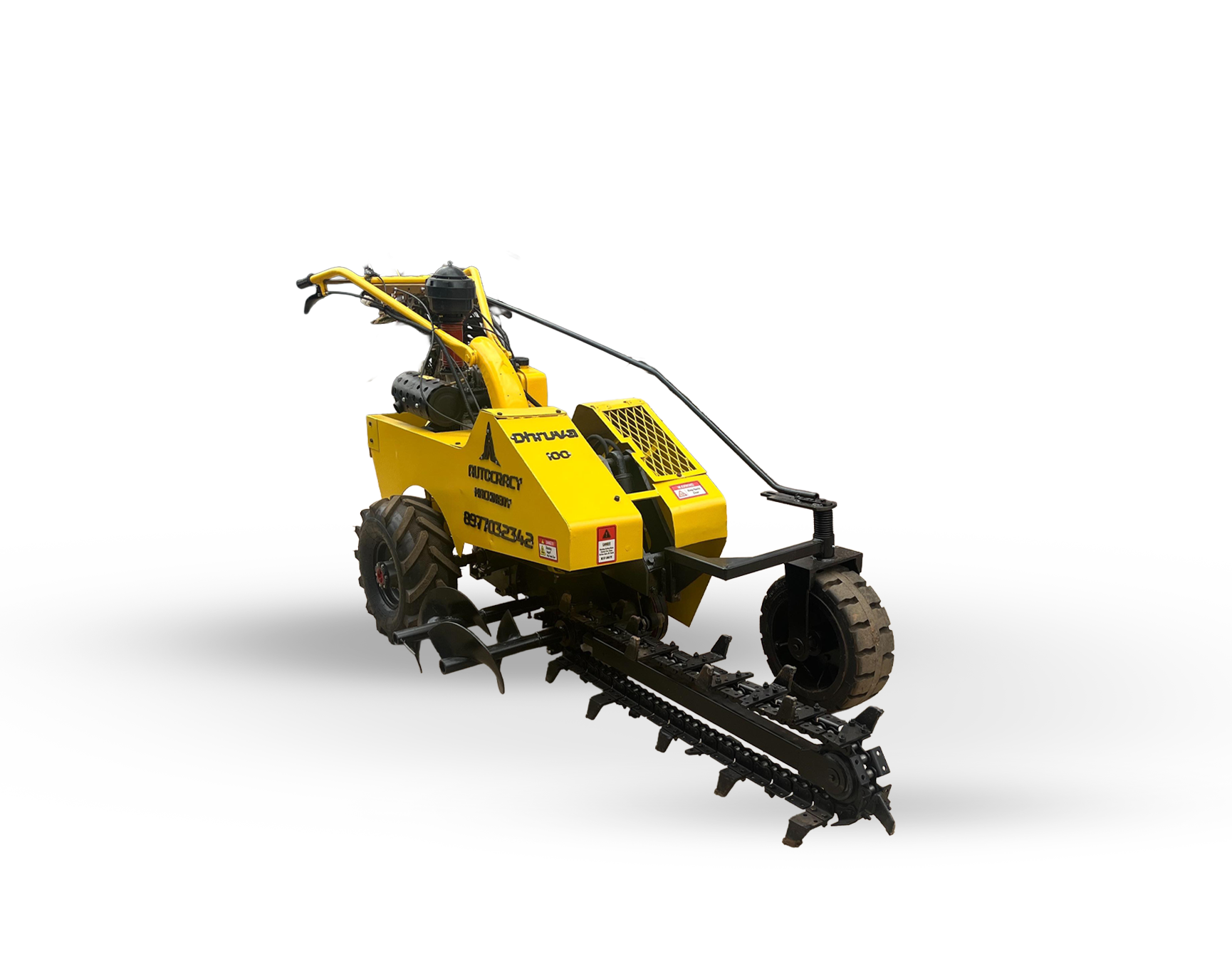 Walk Behind Trencher – Fast, Clean, and Easy to Operate