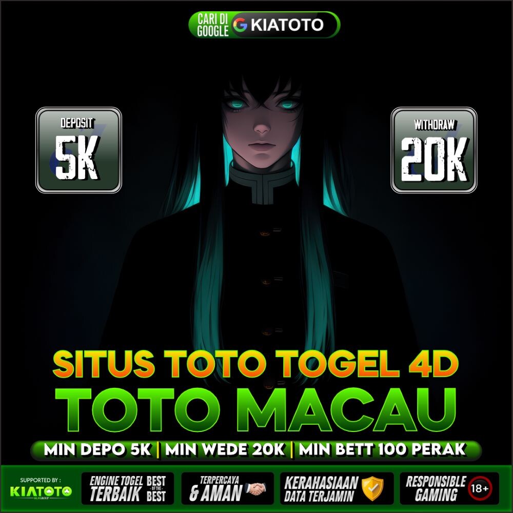 KIATOTO – Situs Toto Togel 4D Sekaligus Bandar Toto Macau Resmi, Aman, dan Terpercaya