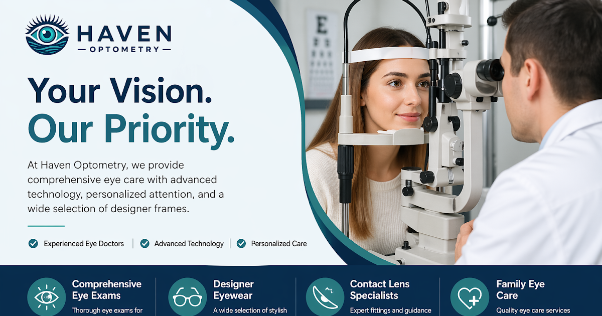 Best Coquitlam Optometrist for Prescription Glasses and Designer Frames