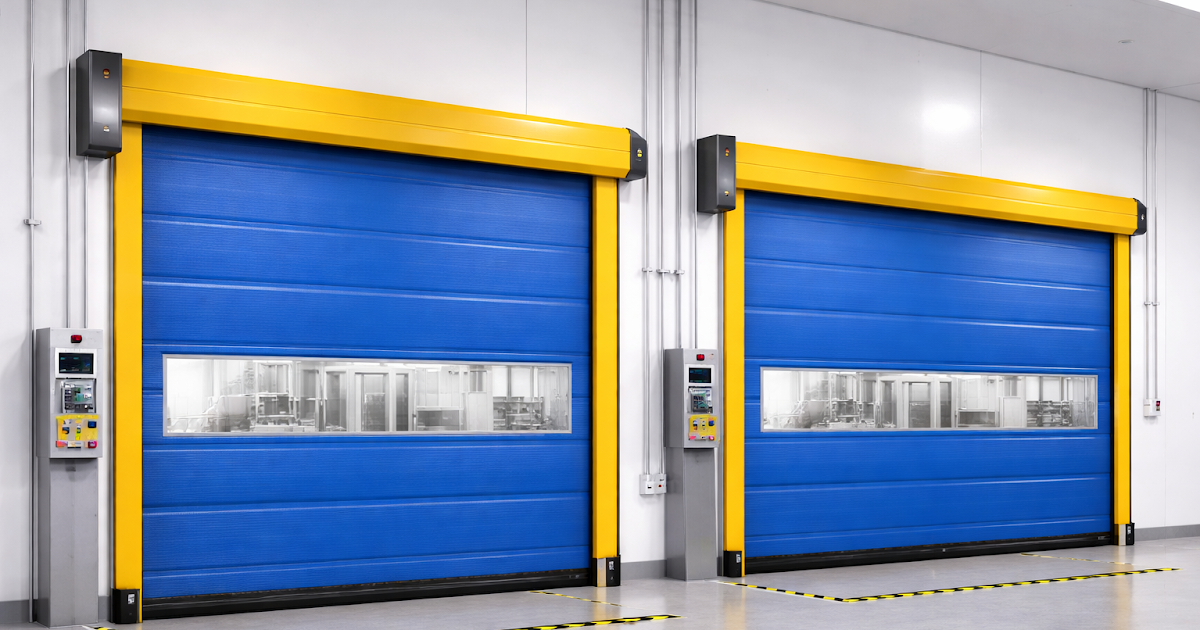 High Speed Door Solutions for Airport Cargo Terminals