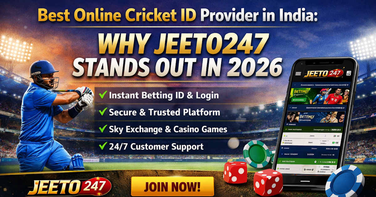 Best Online Cricket ID Provider in India: Why Jeeto247 Stands Out in 2026