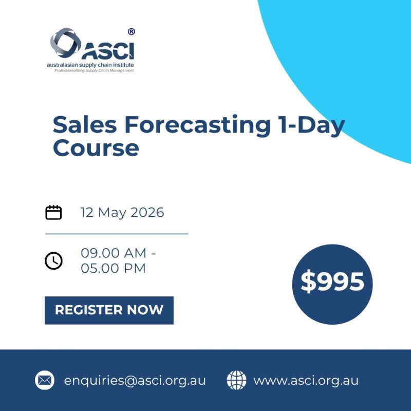 Why Sales Forecasting Skills Are Essential for Modern Supply Chain Professionals: asciinstitute — LiveJournal
