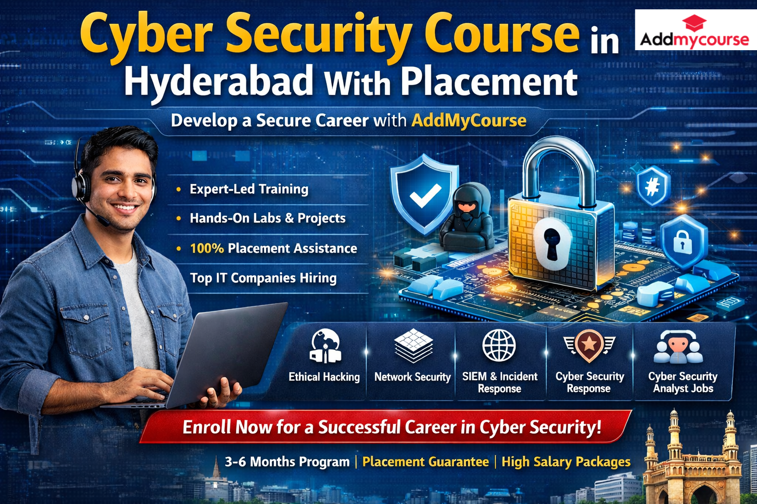 Cyber Security Course in Hyderabad With Placement - Develop a...