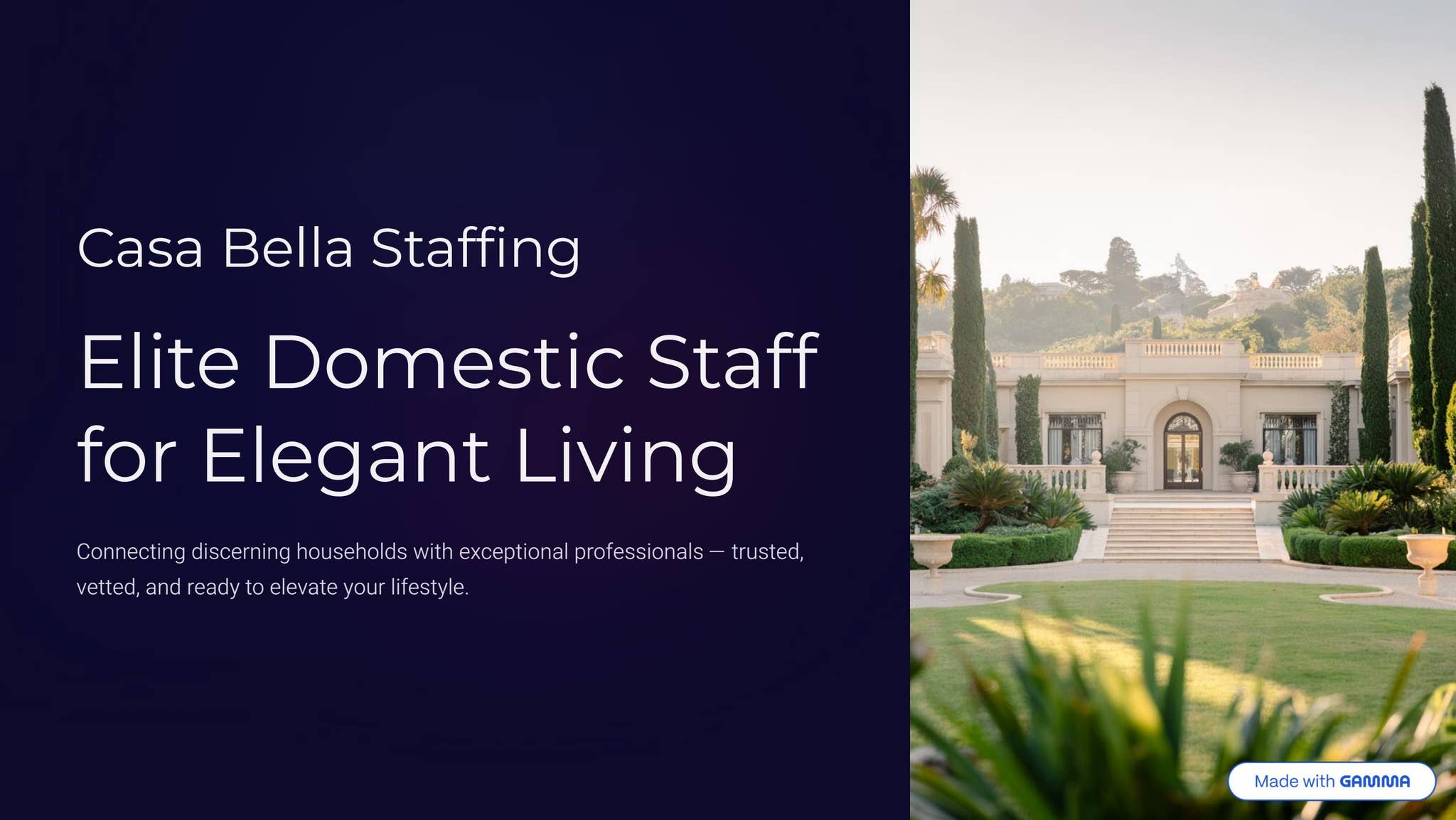 Best Domestic Agency in Florida for Professional Household Help by Casa Bella Residential staffing - Issuu