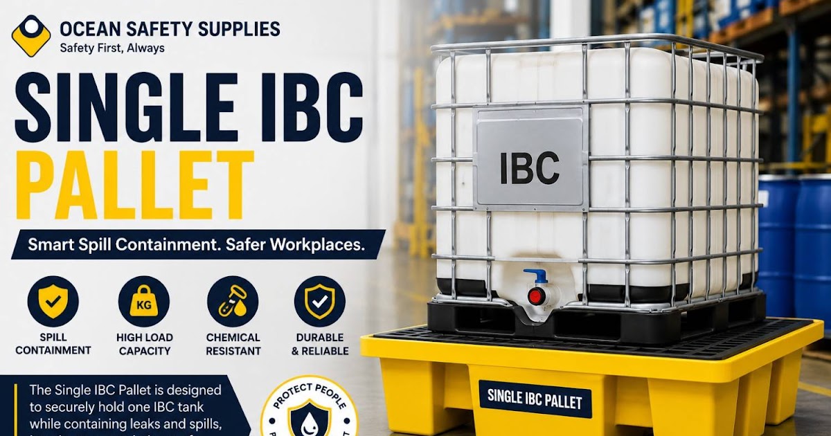 Why a Single IBC Pallet Is Important for Safe Spill Containment