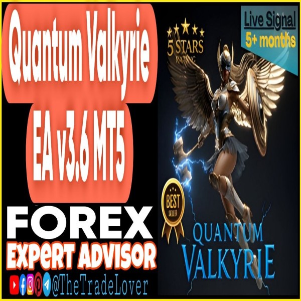 Quantum Valkyrie EA v3.6 MT5 (Works on Build 5836) | Forex Robot | MT5 Expert Advisor - The Trade Lovers
