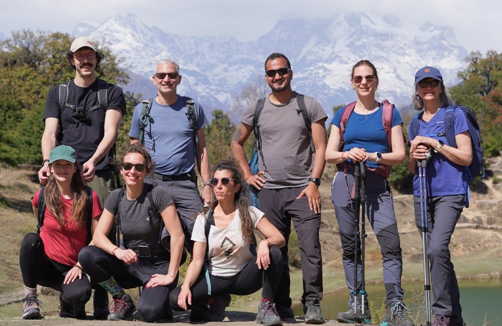 6-Day Himalayan Yoga & Trekking Retreat: Rishikesh to Kartik Swami