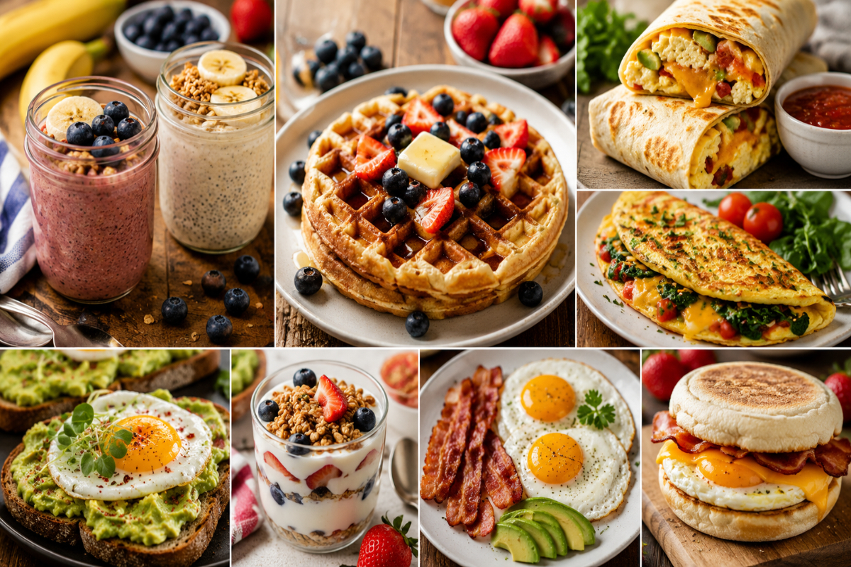 20+ Best Breakfast Ideas: Quick, Healthy and Delicious 2026