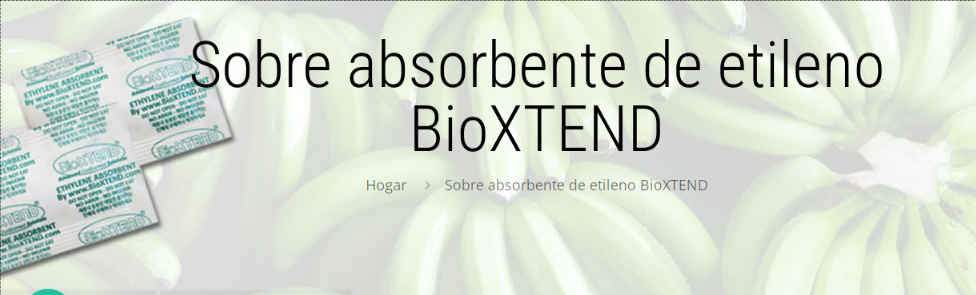 Absorbente De Etileno And Filtro(S) De Etileno: Advanced Solutions By BioXTEND - Rutherford Voice