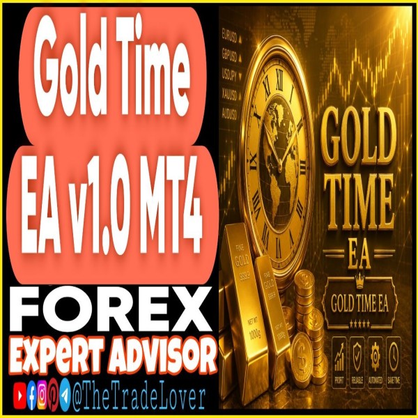 Gold Time EA v1.0 MT4 + Presets (Works on Build 1471) | Forex Robot | MT4 Expert Advisor - The Trade Lovers