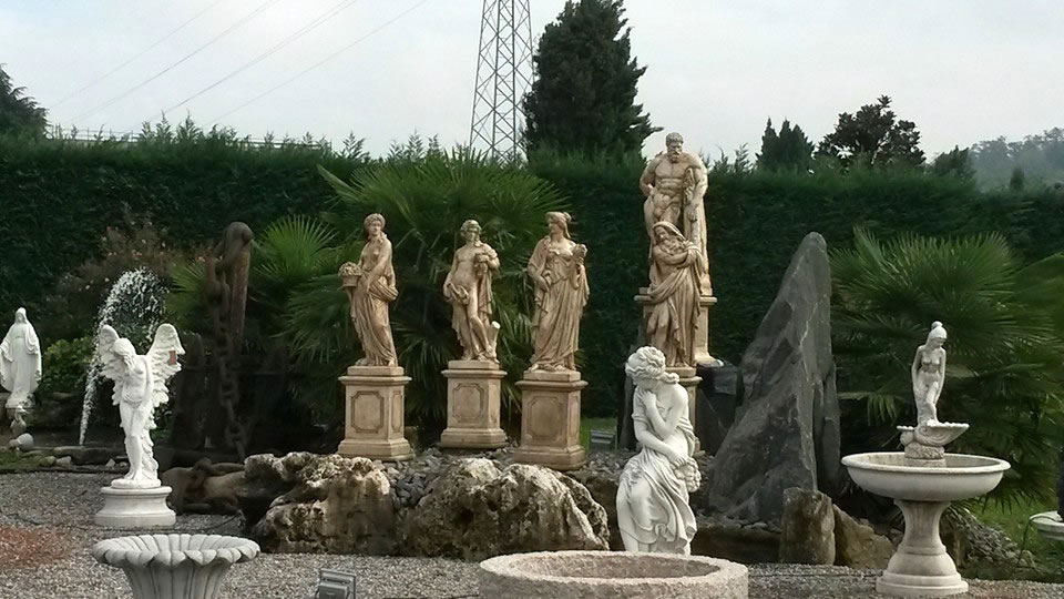 Can Marble Mary Statue Enhance Outdoor Beauty? – Marble Fountain -4 Season Statues Italian, Garden Statue Fountain – Ital Art World