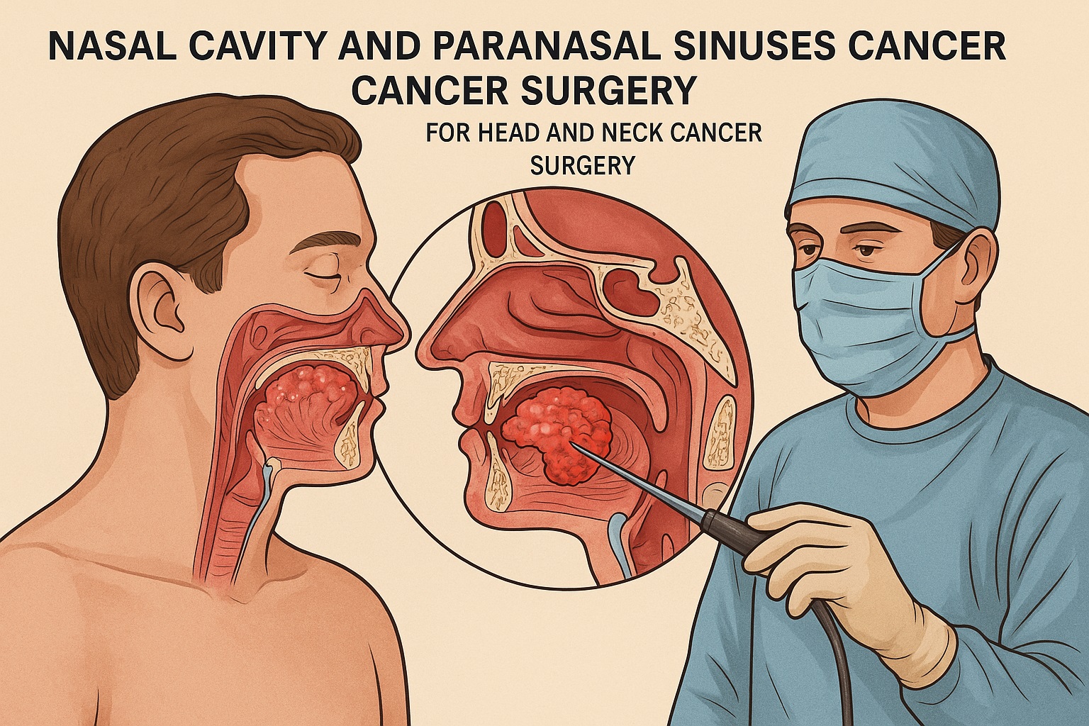 Nasal Cavity & Para-Nasal Sinus Cancer Treatment in Ahmedabad | Dr. Dushyant Mandlik