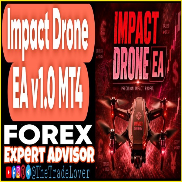 Impact Drone EA v1.0 MT4 + Presets (Works on Build 1471) | Forex Robot | MT4 Expert Advisor - The Trade Lovers