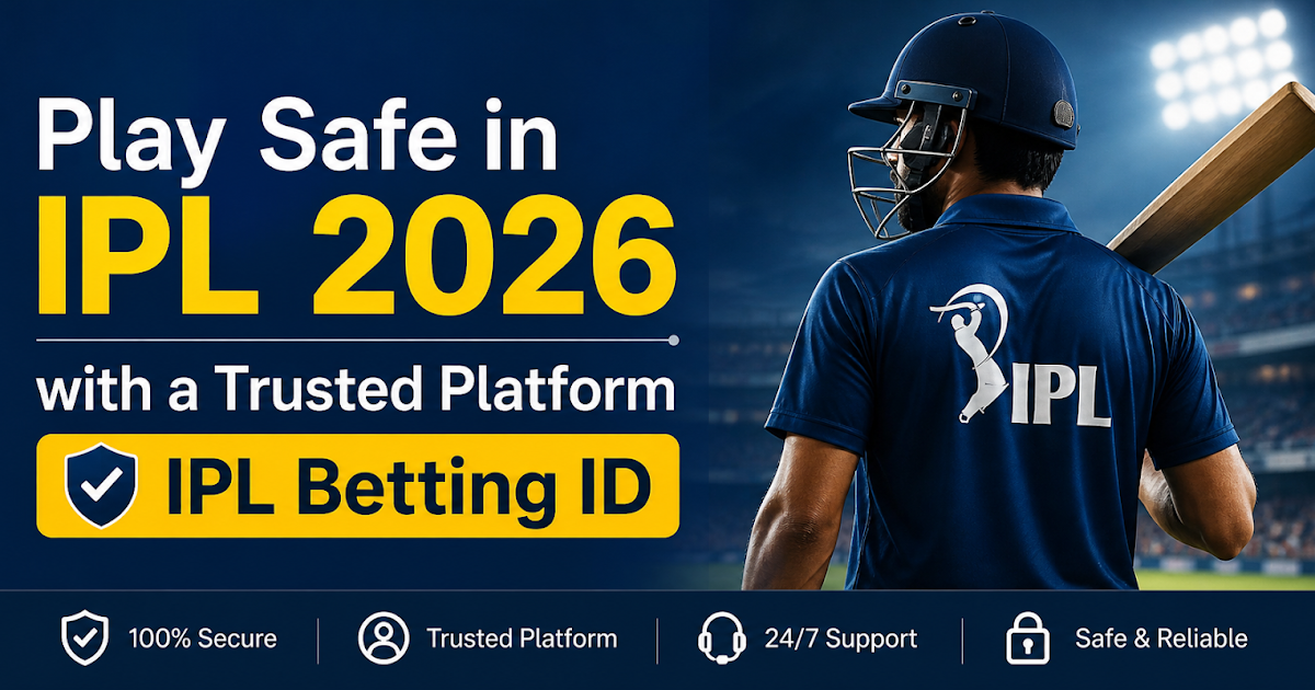 Play Safe in IPL 2026 with a Trusted Platform IPL Betting ID