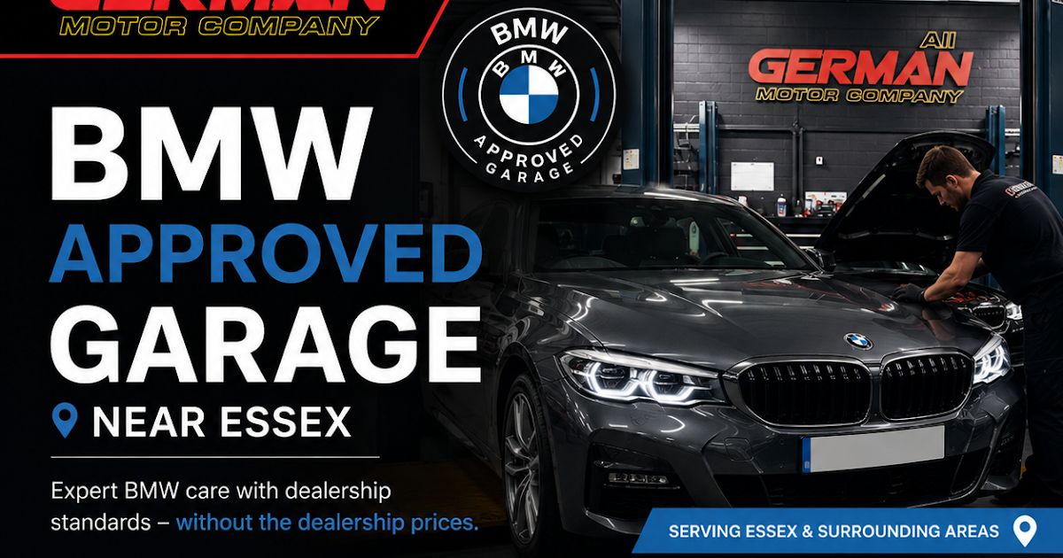 BMW Approved Garage Near Essex – Trusted Care for Your BMW at All German Motors