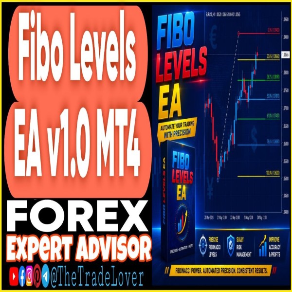 FIBO Levels EA v1.0 MT4 (Works on Build 1471) | Forex Robot | MT4 Expert Advisor - The Trade Lovers