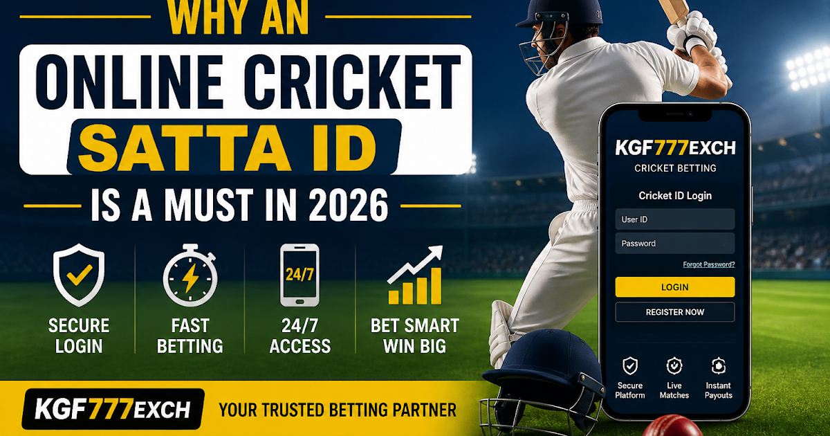The Future of Betting: Why an Online Cricket Satta ID is a Must in 2026
