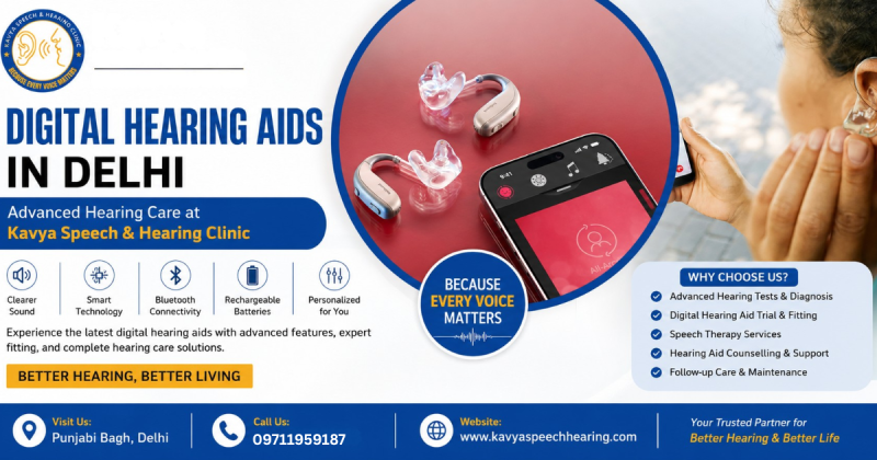 Digital Hearing Aids in Delhi – Advanced Hearing Care at Kavya Speech & Hearing Clinic: ext_6966855 — LiveJournal