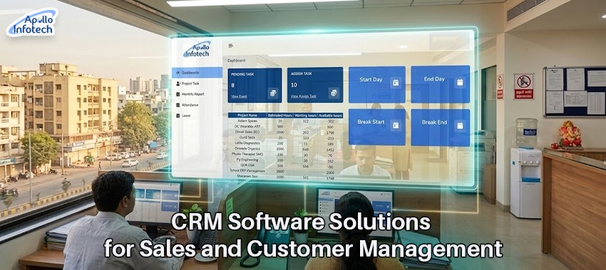 CRM Software Company in Ahmedabad | Apollo Infotech