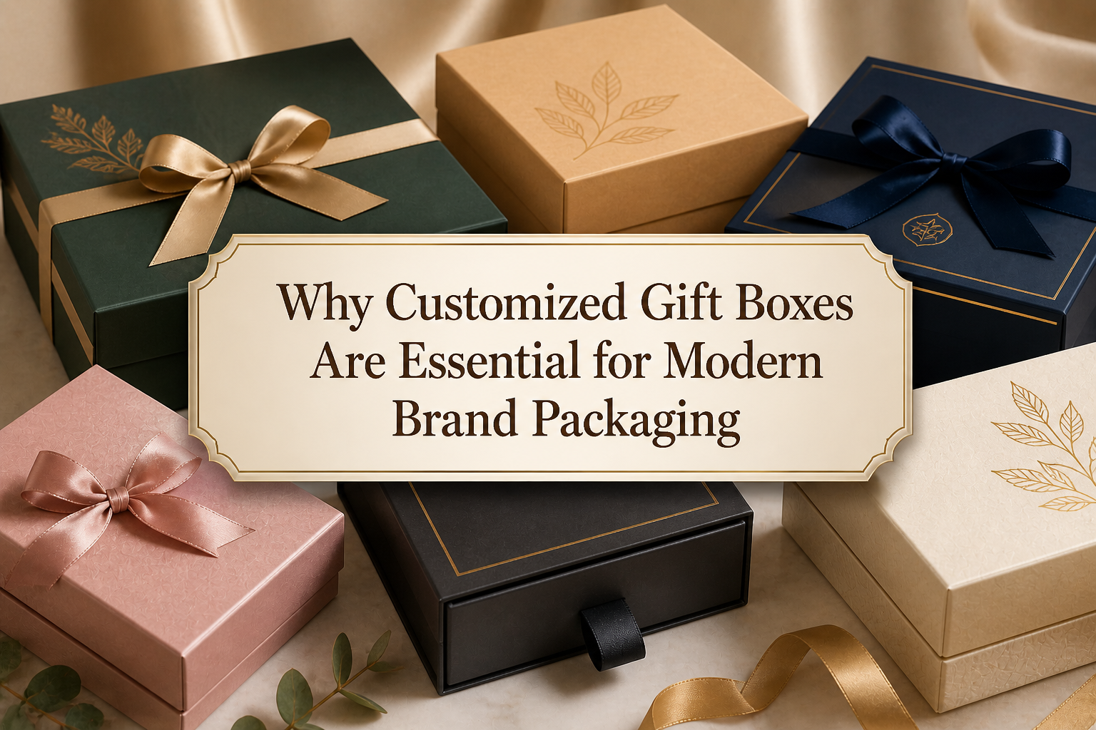 Why Customized Gift Boxes Are Essential for Modern Brand Packaging – studiofyul