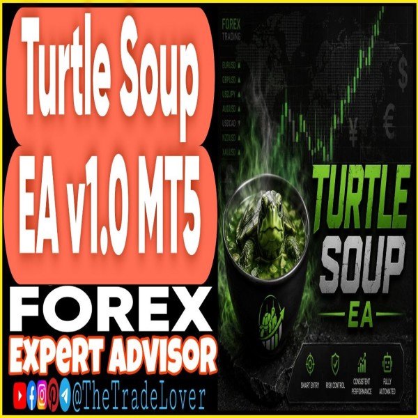 Turtle Soup EA v1.0 MT5 (Works on Build 5836) | Forex Robot | MT5 Expert Advisor - The Trade Lovers