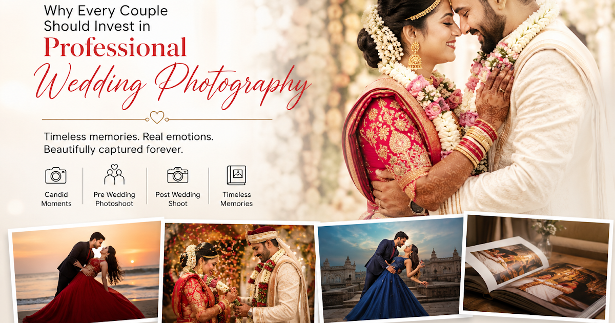 Why Every Couple Should Invest in Professional Wedding Photography