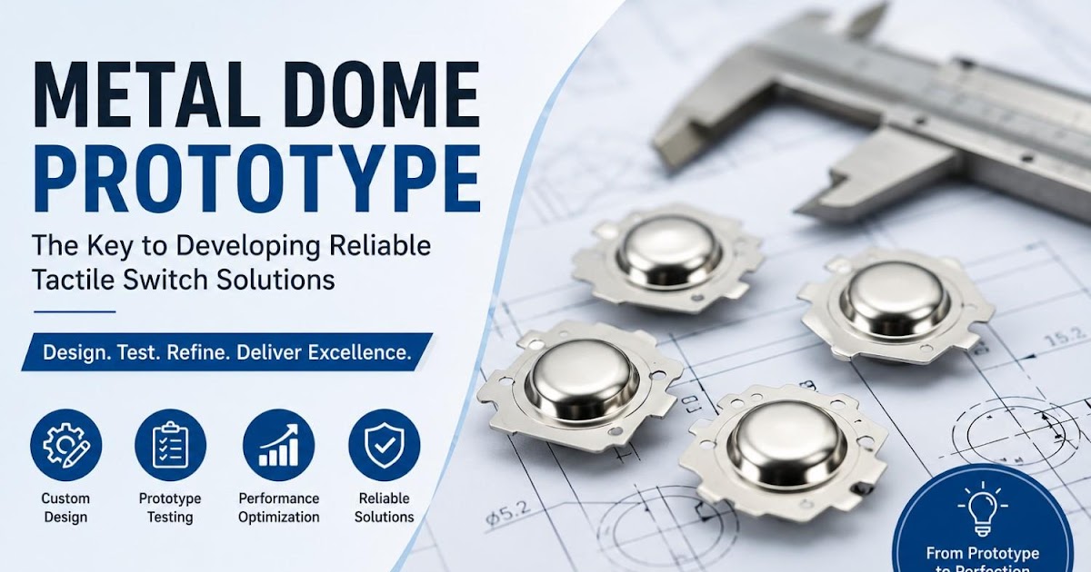 Metal Dome Prototype: The Key to Developing Reliable Tactile Switch Solutions