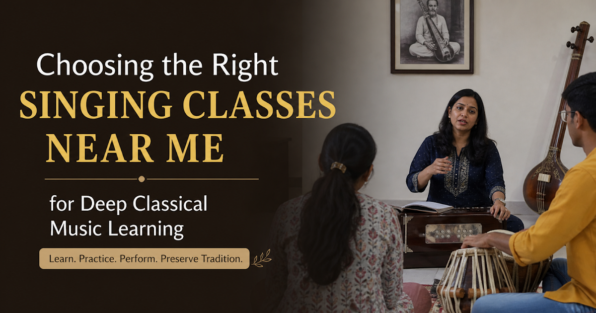 Choosing the Right Singing Classes Near Me for Deep Classical Music Learning