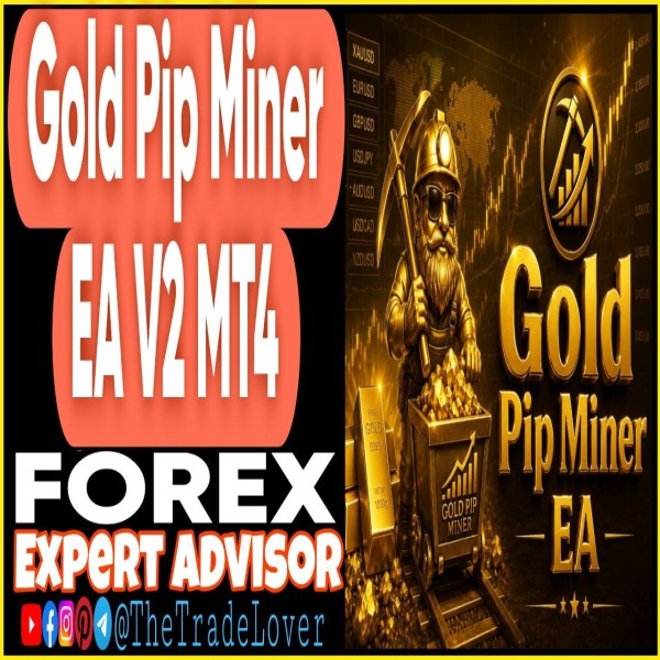 Gold Pip Miner EA v2 MT4 (Works on Build 1471) | Forex Robot | MT4 Expert Advisor - The Trade Lovers