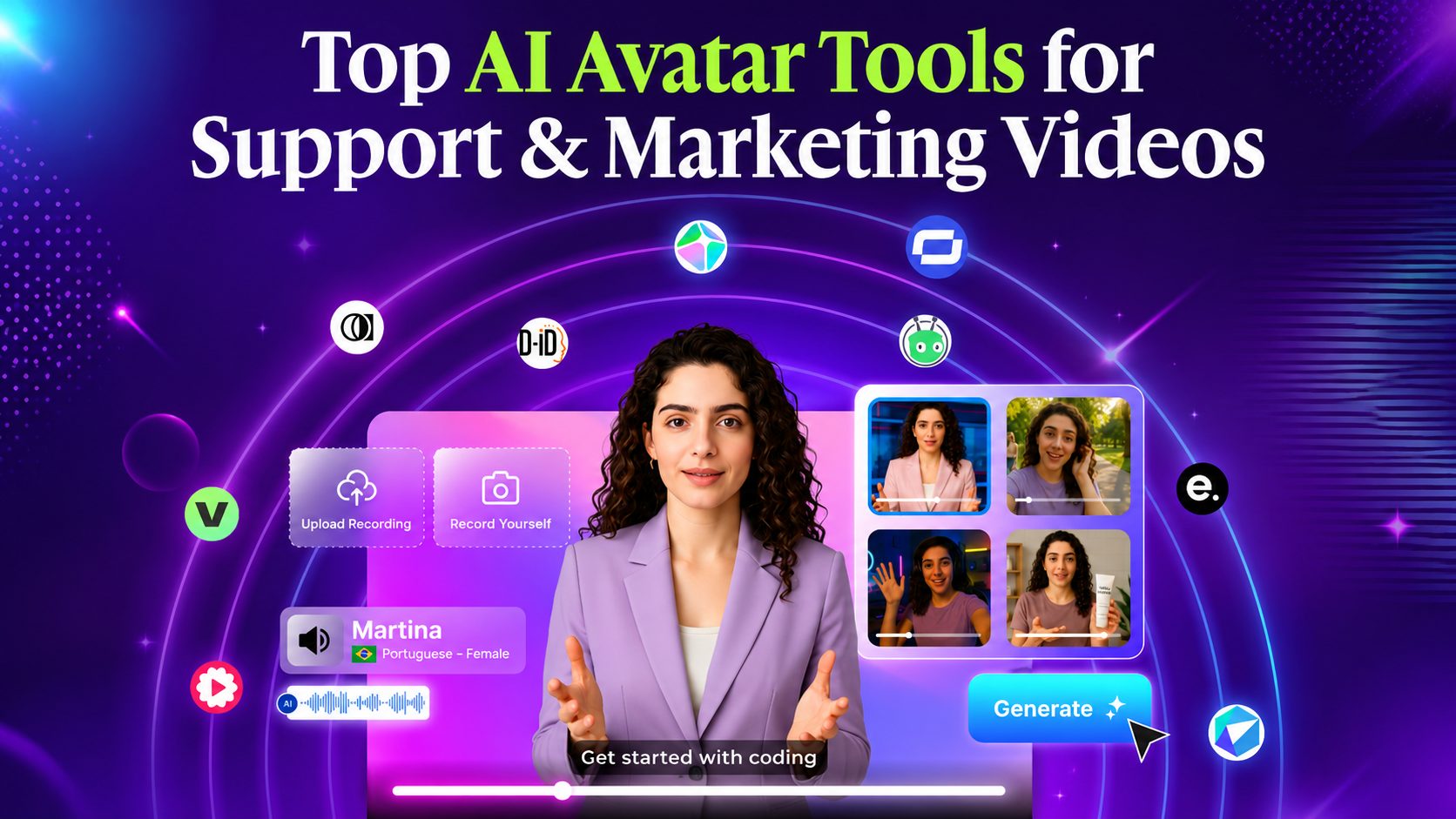Best AI Avatar Generators for Customer Support and Marketing Videos - Botsify