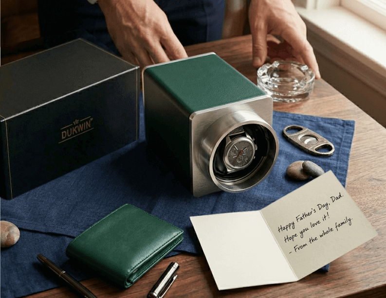 Why a Watch Winder Is the Ultimate Father's Day Gift for the Man Who V  – DUKWIN