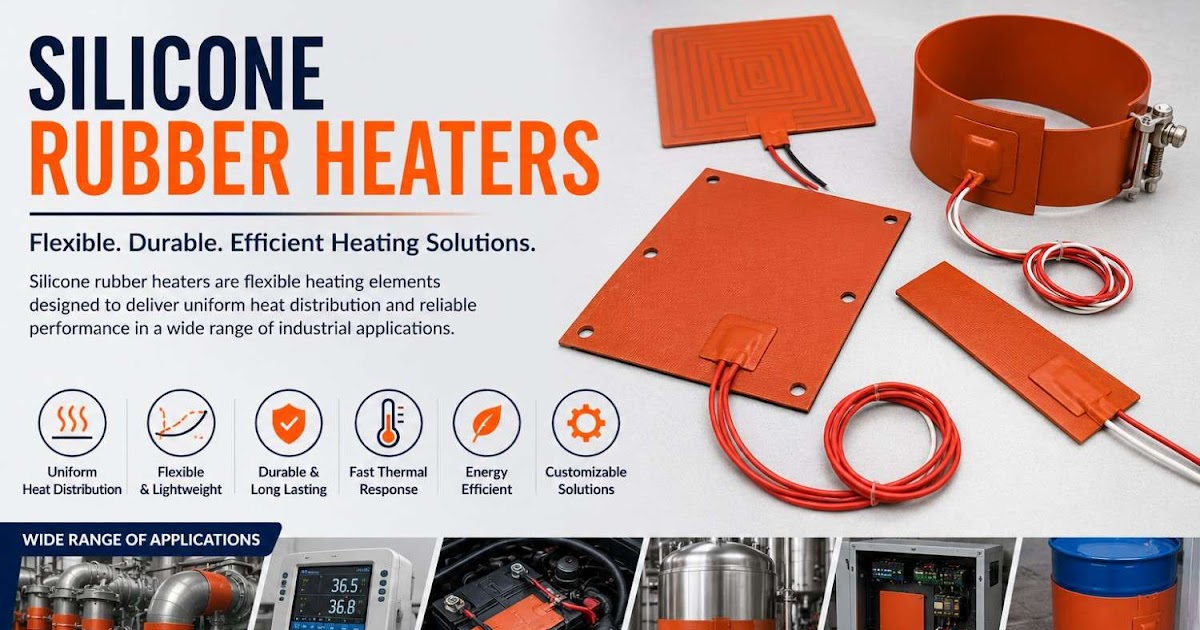 Silicone Rubber Heaters: Flexible Heating Solutions for Industrial Applications
