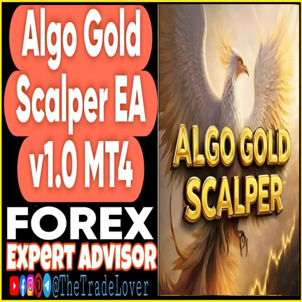 Algo Gold Scalper EA v1.0 MT4 (Works on Build 1471) | Forex Robot | MT4 Expert Advisor - The Trade Lovers