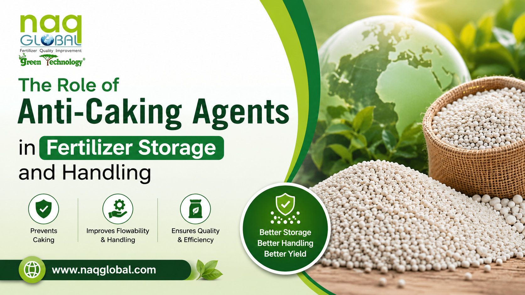 The Role of Anti-Caking Agents in Fertilizer Storage and Handling