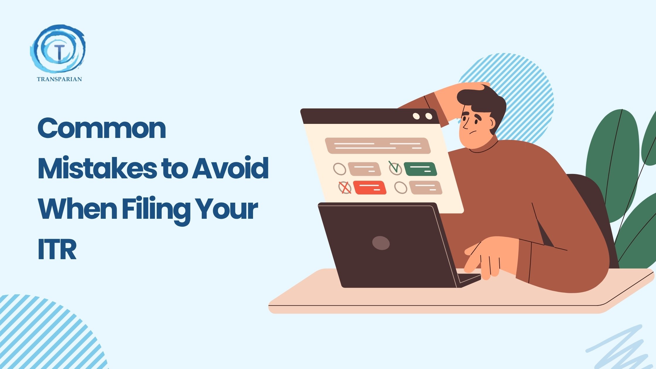 Common Errors to Avoid When Filing Your Income Tax Return (ITR)