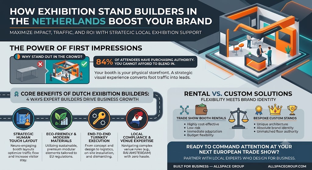 How Exhibition Stand Builders in the Netherlands Boost Your Brand Presence - Gifyu
