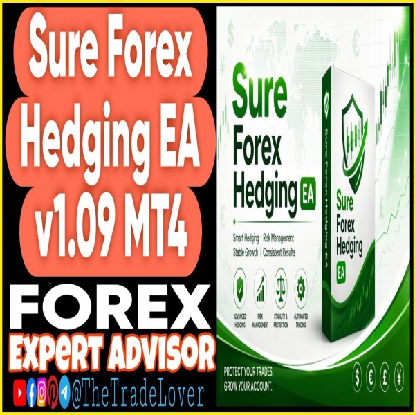 Sure Forex Hedging EA v1.09 MT4 (Works on Build 1471) | Forex Robot | MT4 Expert Advisor - The Trade Lovers