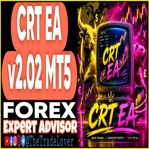 CRT EA v2.02 MT5 (Works on Build 5836) | Forex Robot | MT5 Expert Advisor - The Trade Lovers