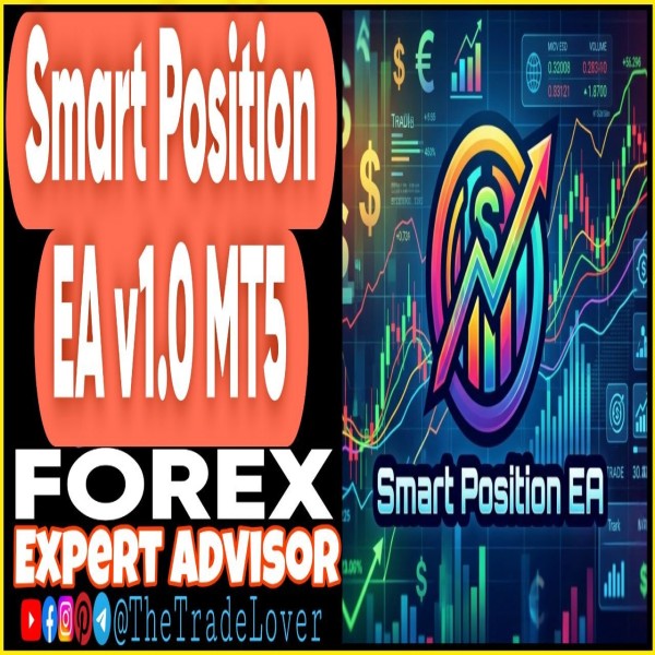 Smart Position EA v1.0 MT5 + Presets (Works on Build 5836) | Forex Robot | MT5 Expert Advisor - The Trade Lovers