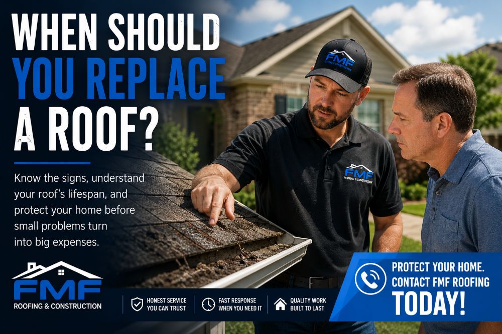 When Should Your Replace a Roof | Houston, TX 