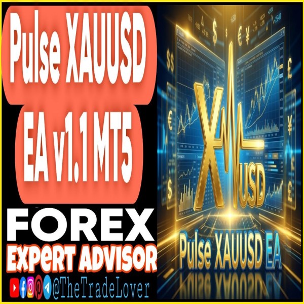 Pulse XAUUSD EA v1.1 MT5 (Works on Build 5836) | Forex Robot | MT5 Expert Advisor - The Trade Lovers