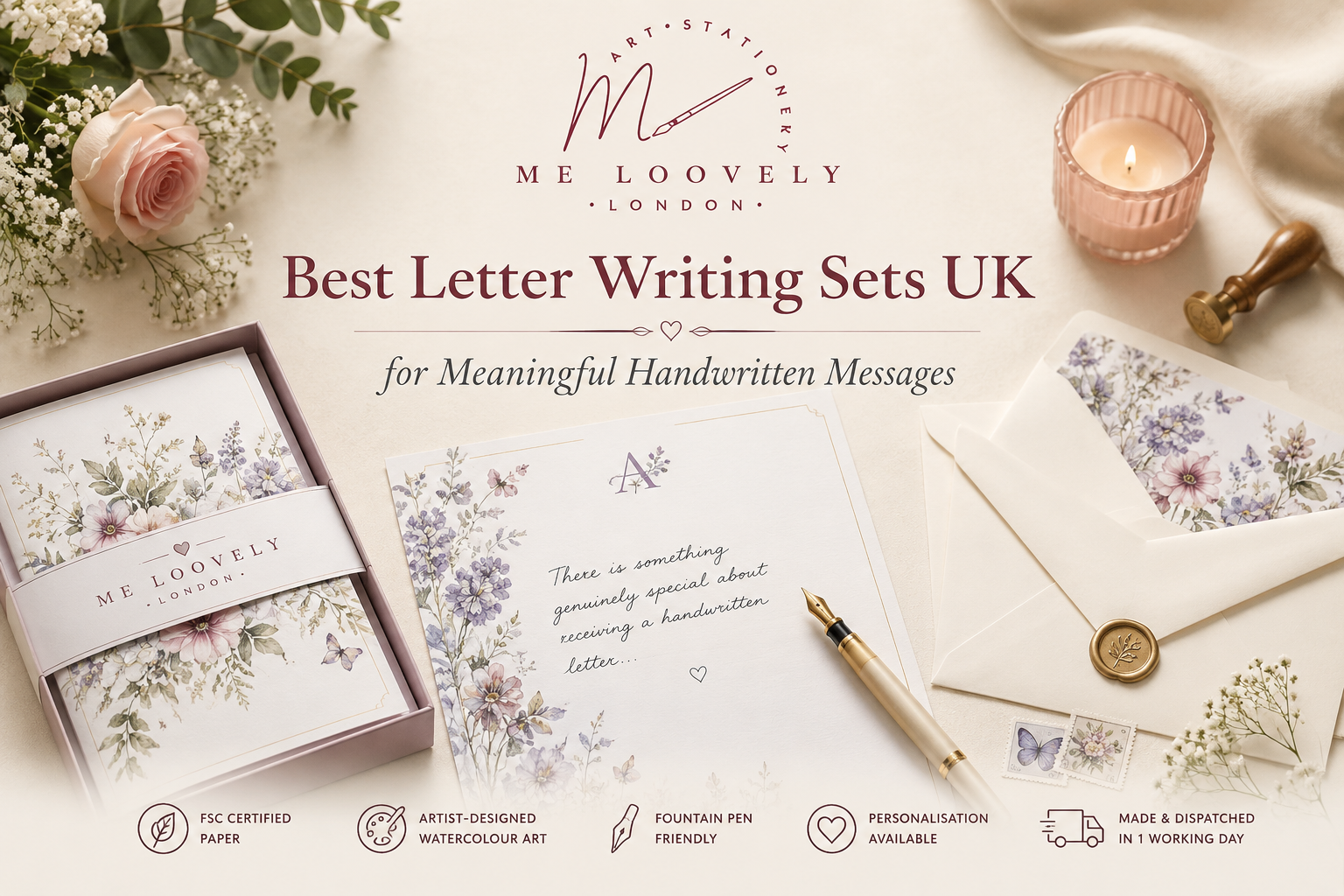 Best Letter Writing Sets UK for Meaningful Messages – Me Loovely