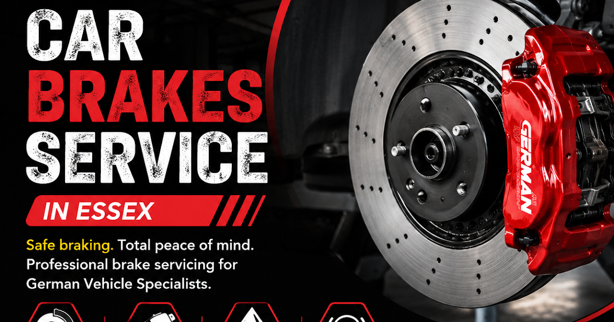 Car Brakes Service in Essex – Reliable Brake Repairs and Maintenance at All German Motors