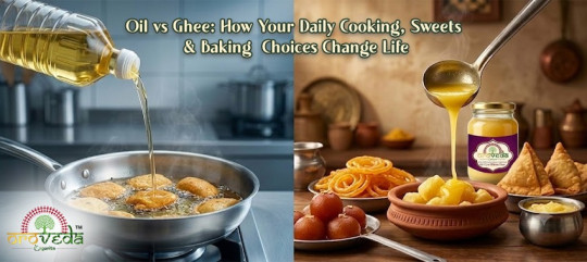 Oil vs Ghee: Best Choice for Cooking, Sweets & Baking