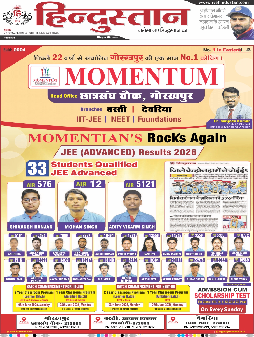 Why the Best IIT Coaching Institute in Gorakhpur is the Top Choice for Toppers