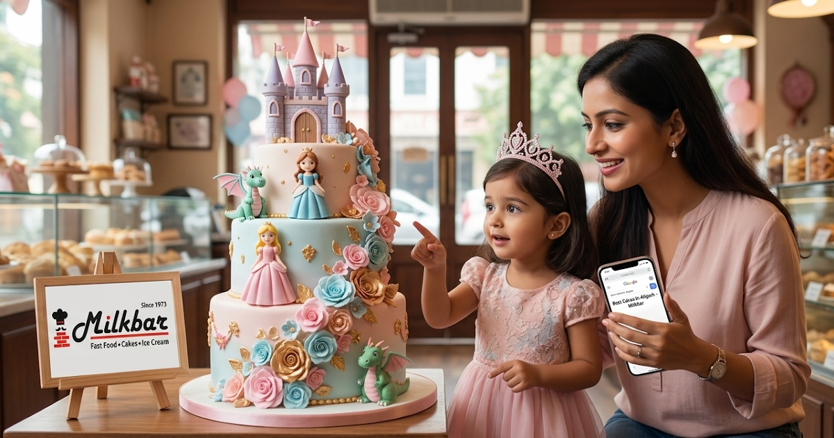 How Meera Made Her Daughter's Birthday Special with a Designer Cake in Aligarh