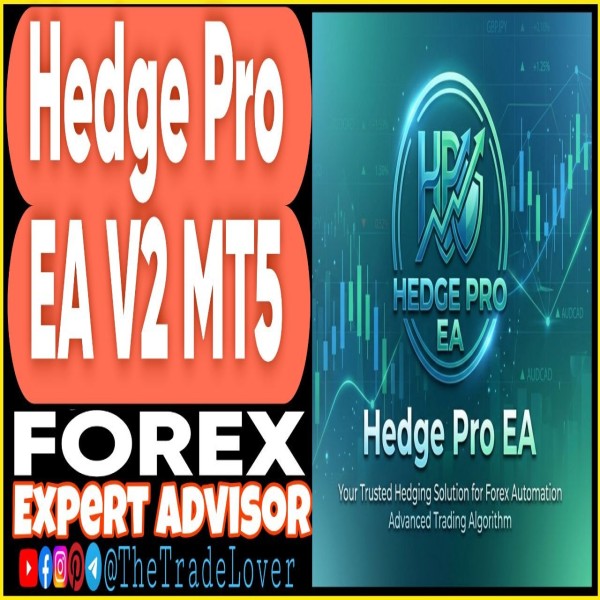 Hedge Pro EA v2 MT5 (Works on Build 5836) | Forex Robot | MT5 Expert Advisor - The Trade Lovers