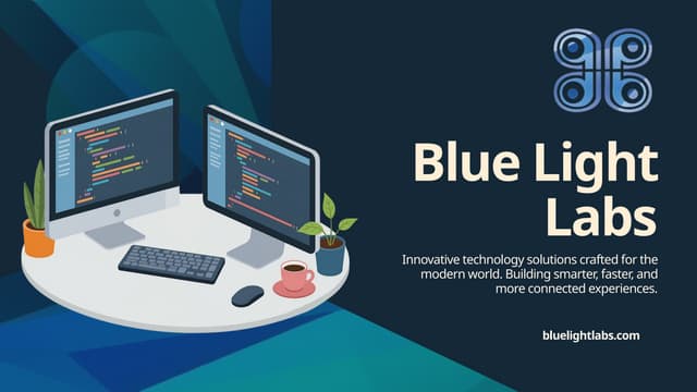 Blue Light Labs: Innovative Web Design and AI-Powered Software Solutions for Modern Businesses | PPTX