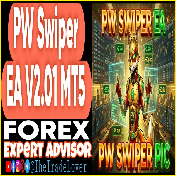 PW SWIPER EA v2.01 MT5 (Works on Build 5836) | Forex Robot | MT5 Expert Advisor - The Trade Lovers